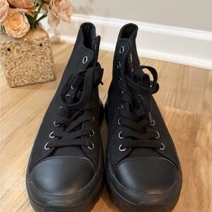 Skechers Black High-Top Sneakers